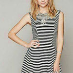 Free People  Striped Cha Cha Dress Photo 0