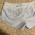 Lululemon Speed Up Short *2.5" Blue Linen- Size 6 Photo 3