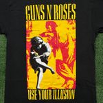 Guns N’ Roses Use Your Illusion Album Rock Band Tee M Photo 1