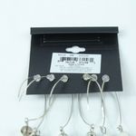 Massini Silver Jewelry Ball Earrings 3 Pack - NEW Photo 3