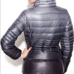 Kensie  Quilted Ombré Purple Gray Shiny Puffer Jacket Coat Size Small Photo 2