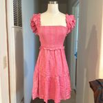 PilyQ NWT Carrie Sequined Smocked Mini Dress Photo 3
