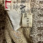 Collageman Vintage 1990s Y2K Row Houses Ship Weathervanes Beige Sweater Large Tan Photo 15