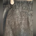 Loft Ann Taylor  black lace shorts size 4 Photo 8
