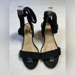 Lulus Lulu’s Trinidad Black Suede Lace-Up Heels Size 8 Photo 4