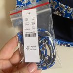 J.Crew COPY - Ruched bandeau bikini top and bottom set in cobalt floral SZ XXL Photo 8