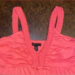 Design History  Sleeveless V-neck Pull-On in Flamingo Pink - size large Photo 3