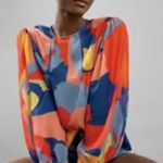 Anthropologie Miranda Peasant Blouse. Size SP. Retail $128 Photo 0