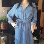 Sonoma  Life & Style Denim Shirt Dress Medium Photo 1