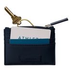 Athleta  Diem Card Holder Wallet – Eclipse Navy Blue – Neoprene – New Photo 0