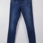 Levi's  711 Skinny Jeans Distressed Low Rise Blue Denim Photo 0