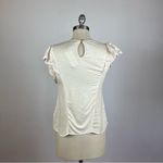 Anthropologie  Dolan Cream Crochet Blouse Photo 6