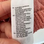 & Other Stories Long Sleeve Crew Neck Pullover Wool Blend Sweater in Peachy Photo 5