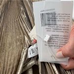 L'IDEE Opera Halter Cutout Pleated Maxi Gown in Gold Size 4 Photo 8