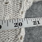 Gap Women's White Cotton Eyelet Knit Pullover Sweater Size S Casual Fall Photo 9