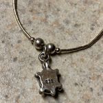 .925 Sterling Silver | Fire Opal Sea Turtle Necklace | Choker Photo 3