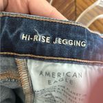 American Eagle  next level stretch hi rise raw hem jegging 4Short 84% cotton Photo 1