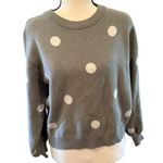 Premise | olive green Polka Dot Sweater Photo 0