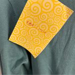 Vintage Deadstock with tags silk blend blue green lightweight pullover Medium Photo 2