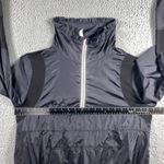 Fabletics  Windbreaker Jacket Women Large 1/4‎ Zip Nylon Reflective Mock Neck Photo 3