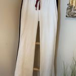 Juicy Couture Black Label Terry Track Wide Leg Pants Side Stripe Y2K Small Photo 4