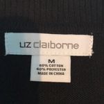 Liz Claiborne NWOT Black button up cardigan Photo 1