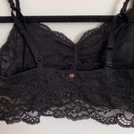 PINK - Victoria's Secret Victoria’s Secret PINK Black Floral Lace Bralette Photo 5