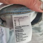 American Eagle 5inch shorts light wash distressed size 0 fits women's small Photo 2