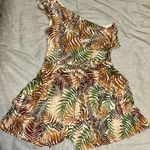 Francesca's  Mi Amore Leaf Print Romper Photo 3