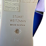Stuart Weitzman Women's Size 10.5 Summer Wedge Sandals, Wisteria Lavender NIB Photo 6