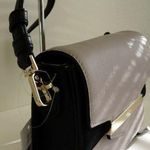 Kate Spade Carmel Crt Small Kaela Nouveaux/Black Leather & Suede Cross-body Bag Photo 5