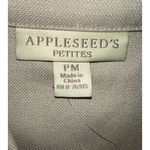 Appleseed's Jacket Shirt Lightweight Button Up Pockets Tan Petite Medium Size undefined Photo 2