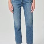 AGOLDE  Women's Riley High Rise Straight Crop In Frequency Size 32 NWT Photo 0