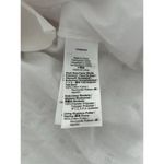 Madewell  Eyelet Lace Tank Midi Dress in Poplin White Size 00 Photo 12