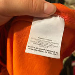 Nike  ORANGE QUARTER ZIP RUNNING SHIRT Photo 3