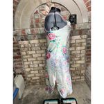 negligee nightgown satin floral pink cream green lace Size 2X Photo 8