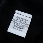 Johnny Was NWT Nepal in Black Silk Embroidered Effortless Swing Blouse Top XS Photo 4