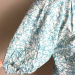 House of Harlow 1960 top maritime seafoam print Size L NWT Photo 3