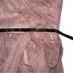 Birdy Grey  Christina Convertible Tulle Sandy Mauve Bridesmaids Maxi Dress MEDIUM Photo 7