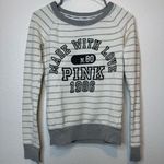 PINK - Victoria's Secret 2010 Pink Victoria’s Secret Made With Love 1986 Lightweight Sweatshirt Size S Photo 0