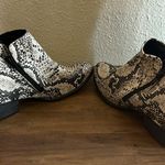 Union Bay Snakeskin Ankle Boots Photo 2