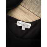 Michael Stars Women's Black Scoop-Neck Cotton Tank Jumpsuit Size 2X Photo 2