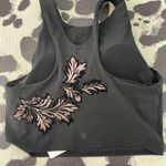 NEW ATHLETA CONSCIOUS CROP BRA IN DAMASK LEAVES SIZE S (CUPS A-C)! Photo 4