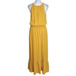 Spense Yellow Sleeveless Maxi Dress Size Medium Yellow Wedding Guest Dress Photo 1