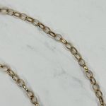 Adrienne Vittadini Gold Rhinestone Chain Link Belt One Size (OS) ✨ Photo 5