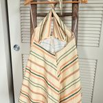 ZARA Striped Halter Mini Dress Sleeveless Casual Summer Beach Vacation M Photo 2