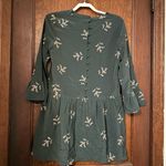 Madewell  Silk Tie-Neck Dress Wild Botanic Floral Size S Photo 3