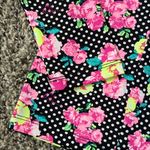 Betsey Johnson  Pink Floral Polka Dot Top Photo 3
