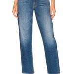 NWT Mother High Waisted Study Hover in Treating Myself Loose Straight Jeans 25 Blue Photo 7