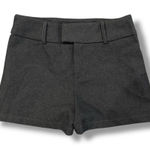 Vintage Low Rise Tailored Micro Shorts Black Size XS Photo 0